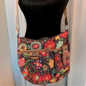 Lily Bloom Kathryn Garden State Hobo Bag Crossbody Purse